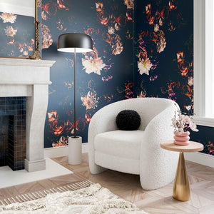 TOV Furniture Dakota Faux Shearling Armchair - Plush Comfort & Stylish Design for Living Room or Bedroom Nooks TOV-S44136