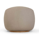 Judy Light Brown Boucle Swivel Chair TOV-S54361 TOV Furniture