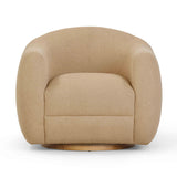 Judy Honey Boucle Swivel Chair TOV-S54363 TOV Furniture