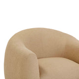 Judy Honey Boucle Swivel Chair TOV-S54363 TOV Furniture