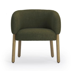 TOV Furniture Foxy Textured Performance Fabric Accent Chair - Modern Comfort for Living Rooms and Offices Today! Olive Green TOV-S54498