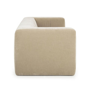 TOV Furniture Alder 89" Upcycled Chenille Sofa - Elegant, Eco-Friendly Design with Plush Comfort for Modern Living Rooms Sand TOV-S54562