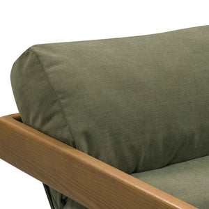 TOV Furniture Palma Upcycled Fabric Accent Chair - Stylish Retro Comfort with Durable, Eco-Friendly Design Green TOV-S54585