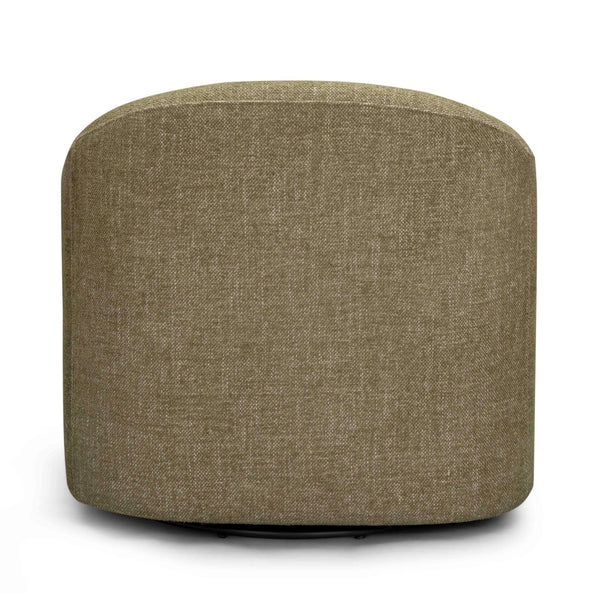 TOV Furniture Thao Basketweave Swivel Chair – Elegant Comfort with 360-Degree Movement for Stylish Living Spaces Green TOV-S54605