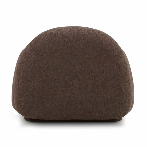 TOV Furniture Marius Boucle Accent Chair - Cozy Comfort Meets Contemporary Design for Stylish Living Spaces Brown TOV-S54619