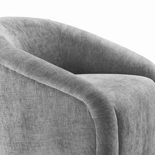 TOV Furniture Boboli Velvet Chair and Ottoman Set - Modern Elegance with Ergonomic Comfort in Multiple Colors! TOV-S6382