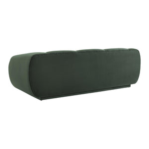 TOV Furniture Emmet Luxurious Velvet Sofa - Stylish Handmade Centerpiece for Modern Living Rooms & Lounges Forest Green TOV-S6447