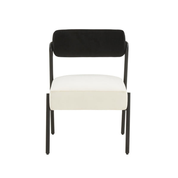 TOV Furniture Jolene Velvet Accent Chair – Contemporary Art-Inspired Design with Luxe Comfort & Durable Support TOV-S68451