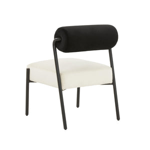 TOV Furniture Jolene Velvet Accent Chair – Contemporary Art-Inspired Design with Luxe Comfort & Durable Support TOV-S68451
