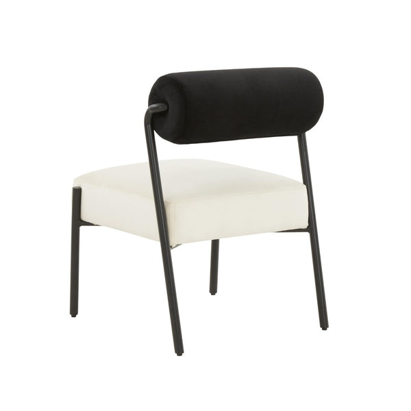 TOV Furniture Jolene Velvet Accent Chair – Contemporary Art-Inspired Design with Luxe Comfort & Durable Support TOV-S68451