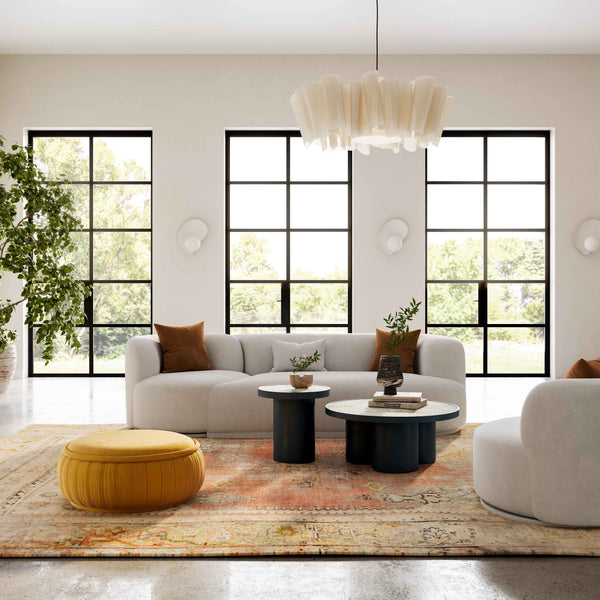 Fickle Grey Velvet Swivel Chair TOV-S68666 TOV Furniture