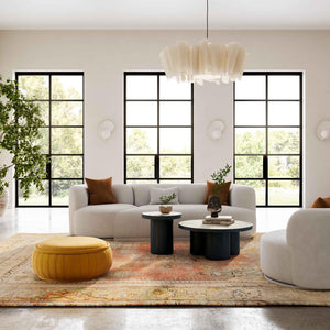 TOV Furniture Fickle Grey Velvet Swivel Chair – Modern Elegance with 360° Rotation for Versatile Living Spaces TOV-S68666