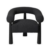 Spara Black Performance Boucle Accent Chair TOV-S69003 TOV Furniture