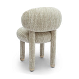 Manu Beige Knubby Performance Fabric Side Chair TOV-S69033 TOV Furniture