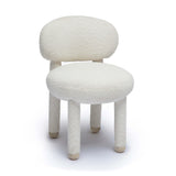 Manu Cream Performance Boucle Side Chair TOV-S69034 TOV Furniture