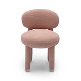 Manu Rose Pink Performance Boucle Side Chair TOV-S69035 TOV Furniture