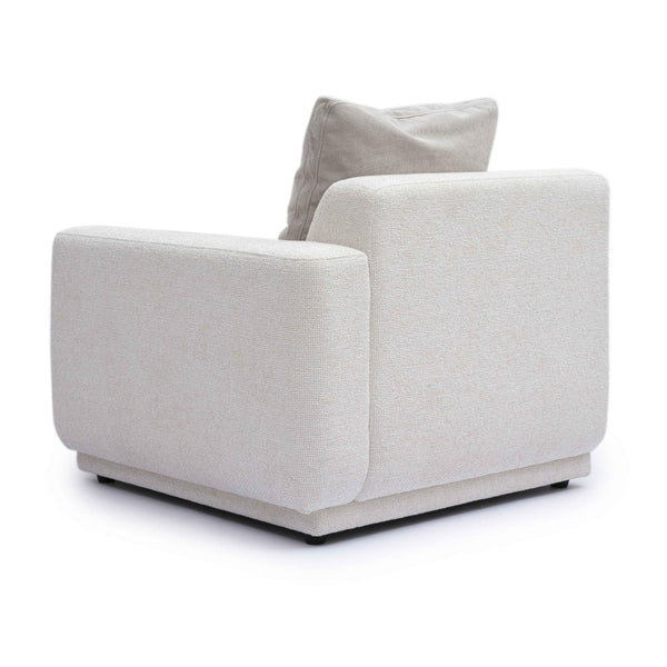 TOV Furniture Perry Modular Corner Chair - Elegant Cream Chenille Design for Modern Comfort in Any Space RAF TOV-S69214