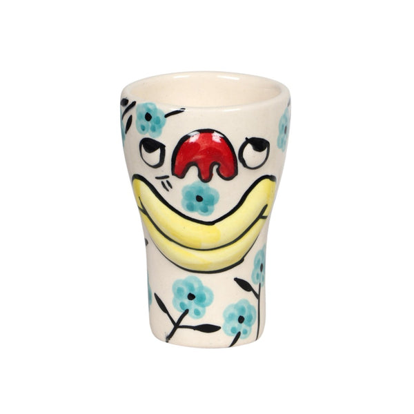 TOV Furniture Velma Daydreamer Ceramic Glasses Set of 4 - Whimsical Hand-Painted Cups for Fun Gatherings & Gifts TOV-T18762