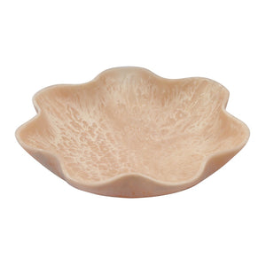 TOV Furniture Mera Grapefruit Pink Resin Star Tray - Handmade Accent for Tabletop, Catchall, or Serving Needs TOV-T18873