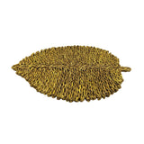 Leaf Yellow Seagrass Placemat - Set of 4 TOV-T54304 TOV Furniture