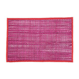 Peele Pink Seagrass Placemat - Set of 4 TOV-T54305 TOV Furniture