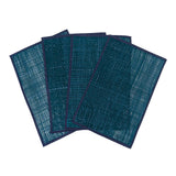 Peele Blue Seagrass Placemat - Set of 4 TOV-T54307 TOV Furniture