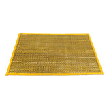 Peele Yellow Seagrass Placemats - Set of 4 TOV-T54308 TOV Furniture