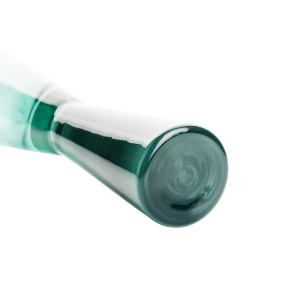 TOV Furniture Flute Champagne Glasses - Elegant Set of 4 for Celebratory Toasts and Stylish Entertaining Moments Green TOV-T68858