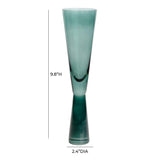 Flute Green Champagne Glasses - Set of 4 TOV-T68858 TOV Furniture