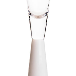 TOV Furniture Flute Champagne Glasses - Elegant Set of 4 for Celebratory Toasts and Stylish Entertaining Moments White TOV-T68859
