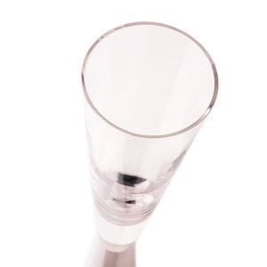 TOV Furniture Flute Champagne Glasses - Elegant Set of 4 for Celebratory Toasts and Stylish Entertaining Moments White TOV-T68859