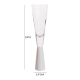 Flute White Champagne Glasses - Set of 4 TOV-T68859 TOV Furniture