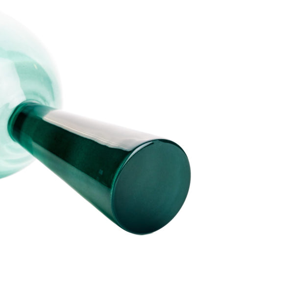 TOV Furniture Rose Wine Glasses - Set of 4 Sculpted Elegance for Entertaining, Perfect for Every Celebration and Occasion Green TOV-T68861