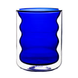 Waves Blue Water Glass - Set of 4 TOV-T68864 TOV Furniture
