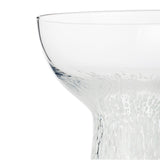 Dottie Clear White Dots Handblown Cocktail Glass - Set of 4 TOV-T68872 TOV Furniture