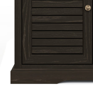 Legends Furniture Bridgevine Home Topenga 66 Inch Tv Stand Console For Tvs Up To 80 Inches, No Assembly Required, Clove Finish Alabaster, Brown Oak Solids And Veneers Tp1221.Clv