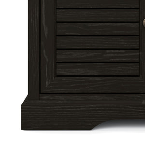 Legends Furniture Bridgevine Home Topenga 83 Inch Tv Stand Console For Tvs Up To 95 Inches, No Assembly Required, Clove Finish Alabaster, Brown Oak Solids And Veneers Tp1222.Clv