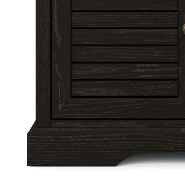 Legends Furniture Bridgevine Home Topenga 83 Inch Tv Stand Console For Tvs Up To 95 Inches, No Assembly Required, Clove Finish Alabaster, Brown Oak Solids And Veneers Tp1222.Clv