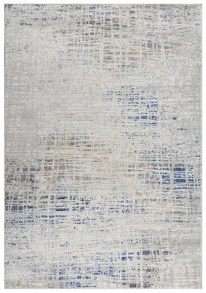 Alora Decor Tapestry Modern Gray Low-Pile Rug Power-Loomed Polypropylene Durable Stain-Resistant Elegance 8' x 9'6" TPRTPR10200460896