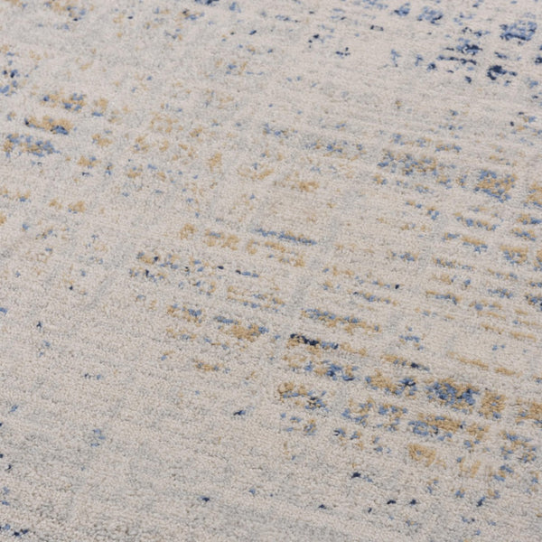 Alora Decor Tapestry Modern Gray Runner Rug 2'6"X7'3" — Low Pile Power-Loomed Polypropylene, Stain-Resistant Durable TPRTPR10200462673