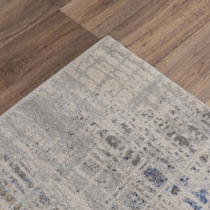 Alora Decor Tapestry Modern Gray Low-Pile Rug Power-Loomed Polypropylene Durable Stain-Resistant Elegance 8' x 9'6" TPRTPR10200460896