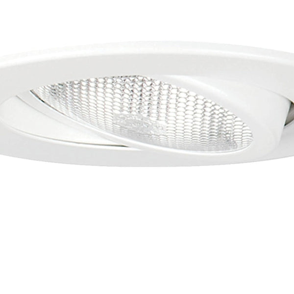 Thomas Lighting Halo Gimbal Recessed Trim 5 Inch Aperture Directional Ceiling Light in Matte White TR139W