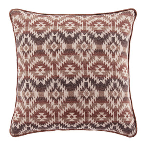 Hiend Accents Mesa Wool Blend Euro Sham - Rustic Southwestern Charm With Cozy Geometric Motifs For Home Decor Multi Color 85% Polyester,15% Wool Tr1934es-os-oc