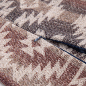 Hiend Accents Mesa Wool Blend Euro Sham - Rustic Southwestern Charm With Cozy Geometric Motifs For Home Decor Multi Color 85% Polyester,15% Wool Tr1934es-os-oc