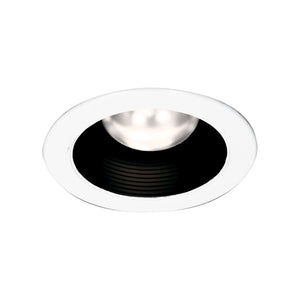 Thomas Lighting Lior Stepped Baffle Recessed Trim Matte Black Finish for Kitchen and Hallway Ambient Light TR401