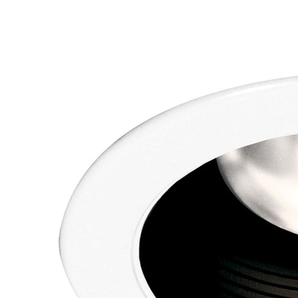Thomas Lighting Lior Stepped Baffle Recessed Trim Matte Black Finish for Kitchen and Hallway Ambient Light TR401
