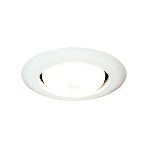 Thomas Lighting Lucen 6 Inch Matte White Recessed Ceiling Trim for Kitchens Hallways and Living Spaces TR40W