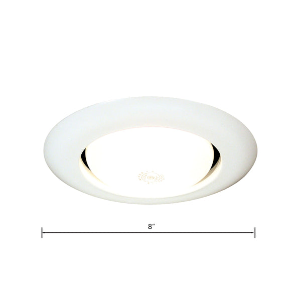 Thomas Lighting Lucen 6 Inch Matte White Recessed Ceiling Trim for Kitchens Hallways and Living Spaces TR40W
