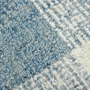 Amer Rugs Tartan Farmhouse Plaid Hand-tufted Area Rug - Luxurious 100% Wool, Perfect For High-traffic Spaces Blue Wool Tra110203