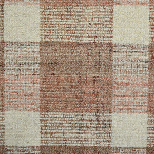 Amer Rugs Tartan Farmhouse Plaid Hand-tufted Area Rug - Luxurious 100% Wool, Perfect For High-traffic Spaces Rose Gold Wool Tra143656
